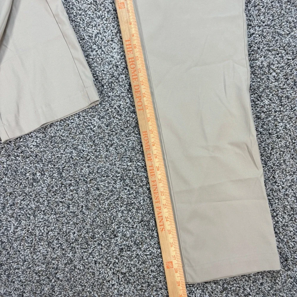 Callaway Men's 32x29 Optimum Performance Golf Pants Khaki Tan Stretch Chino
